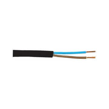 SKK (H03VV-F), 3G0,75 mm², Svart, B100, 300/300V