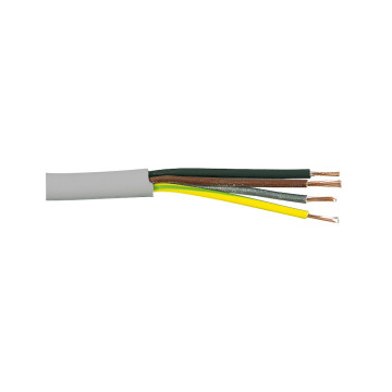 RKK (H05VV-F), 3G1,5mm², Grå, R100, 300/500V
