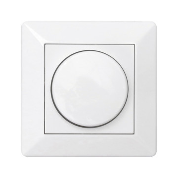Delta Trappdimmer, 5-250W LED, RAL 9001