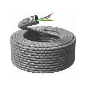 Flexrör EQ (H07Z1-U) 3G1,5 Ø16mm, 100m, Ring