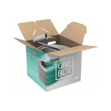 Flexrör FQ (H07Z1-R) 5G2,5 Ø20mm, 50m