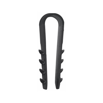 Kabel och rörfäste DKS, 3-13 mm, Svart, 200st/förp