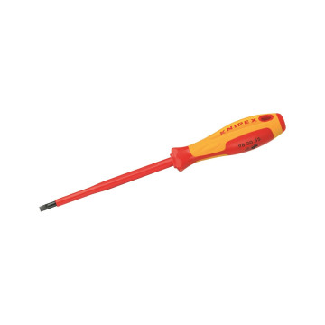 Skruvmejsel – Isolerad 1000, Knipex, Spår, 75mm