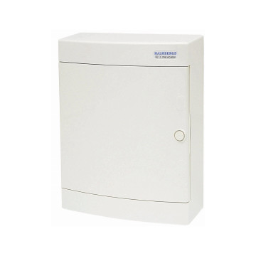 Normkapsling, ABS-Plast, 24 moduler, IP40