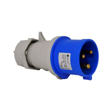 Stickpropp, 32A, 2P+J, 6h, 230V, IP44