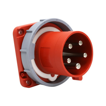 Panelintag, Infällt, Rakt, 16A, 3P+N+J, 400V, 6h, IP67 (83x90)