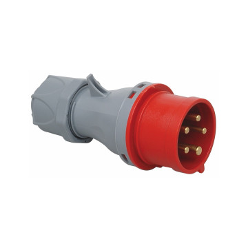 Stickpropp, 32A, 3P+N+J, 6h, 400V, IP44