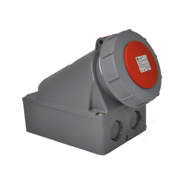 Vägguttag, 63A, 3P+N+J, 6h, 400V, IP67