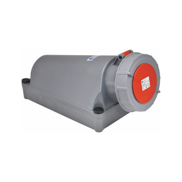Vägguttag, 125A, 3P+N+J, 400V, 6h, IP67 (120x120)
