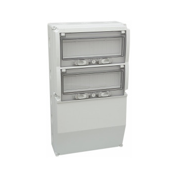 Normkapsling, 2x13 modul, IP66