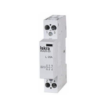 Installationskontaktor, 2-pol, 1,3kW, 20A