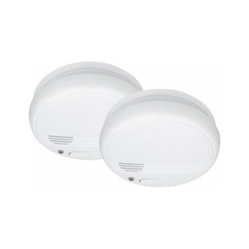 Brandvarnare, Optisk, 2-pack