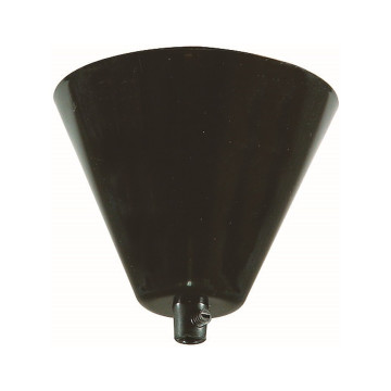 Takkåpa, Svart,  Ø 113 mm