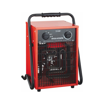 Byggfläkt, Stativ, 5kW, 400V, Röd, IP44
