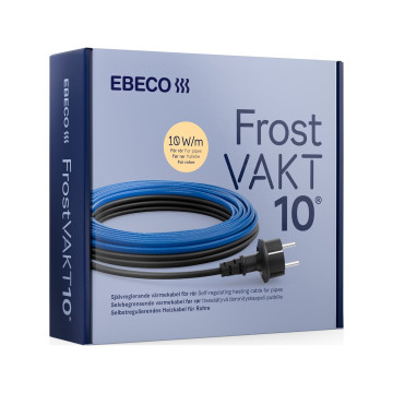 Värmekabel kit, Frostvakt 10, 4 m