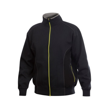 Sweatshirt, Svart, L