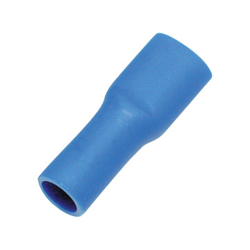  Flatstifthylsa, Helisolerad, 1,0-2,5 mm², Blå, 100 st/frp