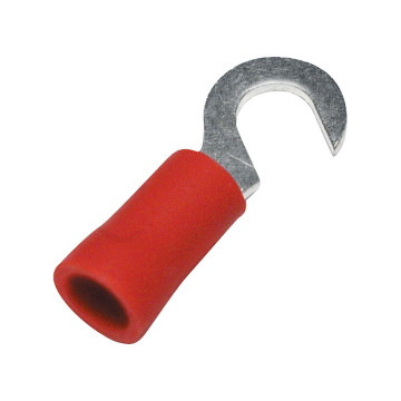 Krokkabelsko, Isolerad, 0,5-1,5 mm², Röd, 100 st/frp