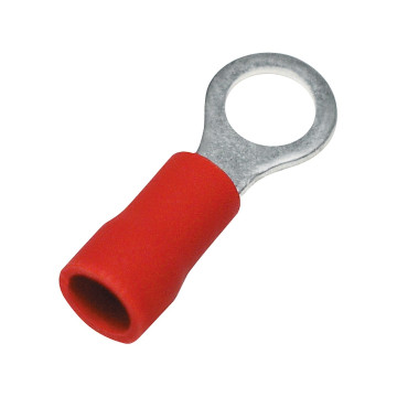 Ringkabelsko, Isolerad, 0,5-1-5 mm², Röd, 100 st/frp