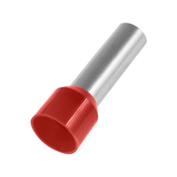 Ändhylsa, Isolerad, 1,5 mm², Röd, 100 st/frp