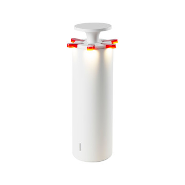 Batterilampa, Firework, Vit/Röd, 3000K