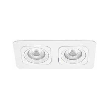 Downlight MD-125, LED, 2x6W, Vit, IP21