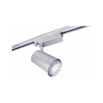 Rex II LED Track Light, 3-fas, Silver, 37W, 230V