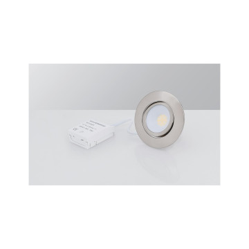 Downlight MD-230, LED, 5W, Satin, IP44