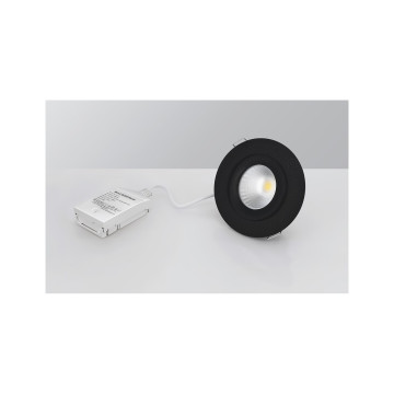 Downlight MD-360 Tune, LED, Svart, 230V