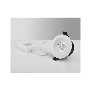 Downlight BE-8875, LED, 600 lm, 800 cd, 3000K, 230V, 6 st