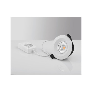 Downlight BE-8853, LED, 450 lm, 640 cd, 3000K, 230V