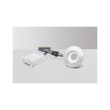 Bluetooth LED-downlight, MD-231 Tune, RGBCW, 5W, Krom