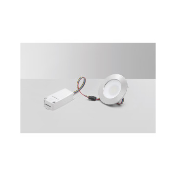 Bluetooth LED-downlight, MD-232 Tune, RGBCW, 10W, Krom