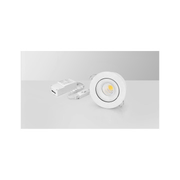 Downlight MD-70 NXT CCT, 630 lm, 2700/3000/4000K, 230V, IP44 