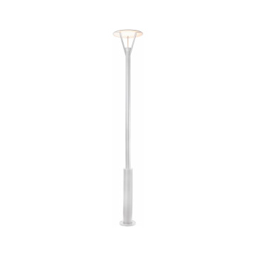 Stolplykta Eklof LED, Silver, 1x15,7W, IP54