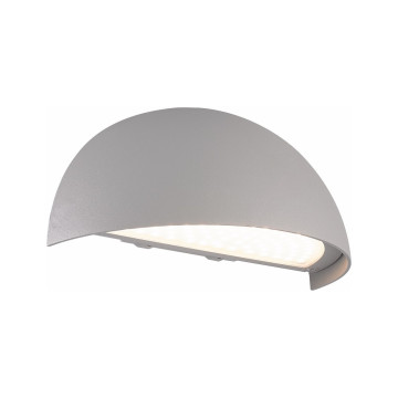 Väggarmatur Boda, LED, Silver, 4000K, IP54