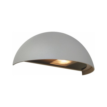 Väggarmatur Boda, Silver, GU10, IP54