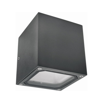 Väggarmatur Cube II, Mörkgrå, 7W, G9, IP54