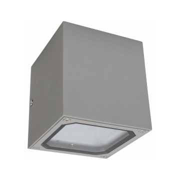 Väggarmatur Cube II, Silver, 2x7W, 2xG9, IP54