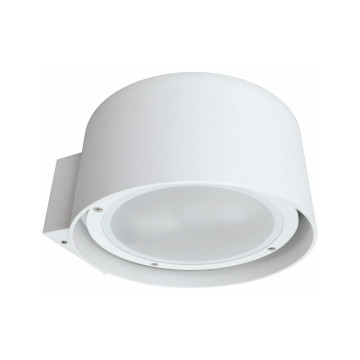 Väggarmatur Loholm, Vit, 15W, E27, IP54