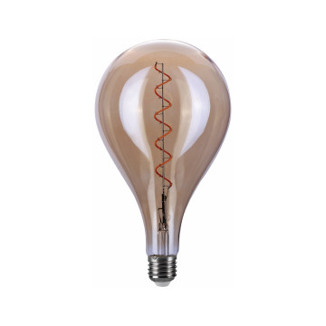Filament LED-lampa, A160, Amber, 4W, E27, 230V, Dim, MB