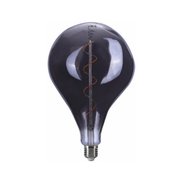 Filament LED-lampa, BT165, Smoky, 4W, E27, 230V, Dim, MB