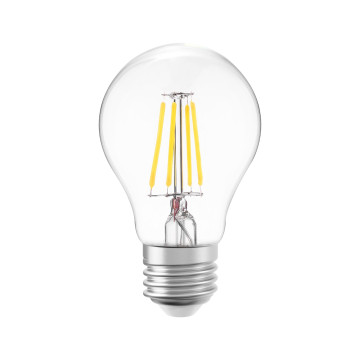 Filament LED-lampa, normal, klar, 4,5W, E27, 230V, MB