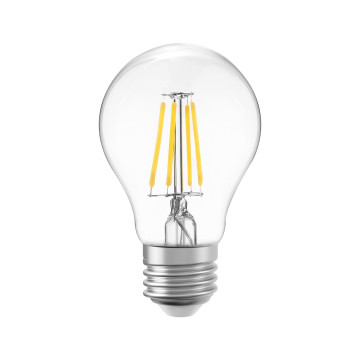 Filament LED-lampa, normal, klar, 8,5W, E27, 230V, MB