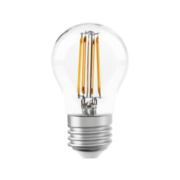 Filament LED-lampa, klot, klar, 4,5W, E27, 230V, dim, MB