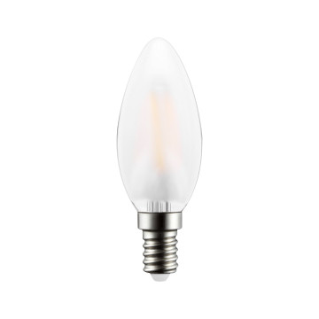 Filament LED-lampa, kron, opal, 2,5W, E14, 230V, MB
